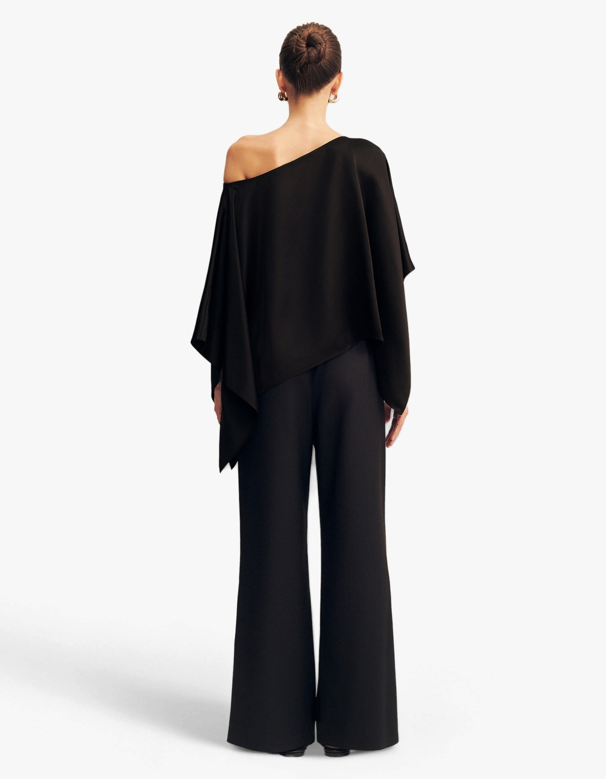 Savanna Draped Top - Black