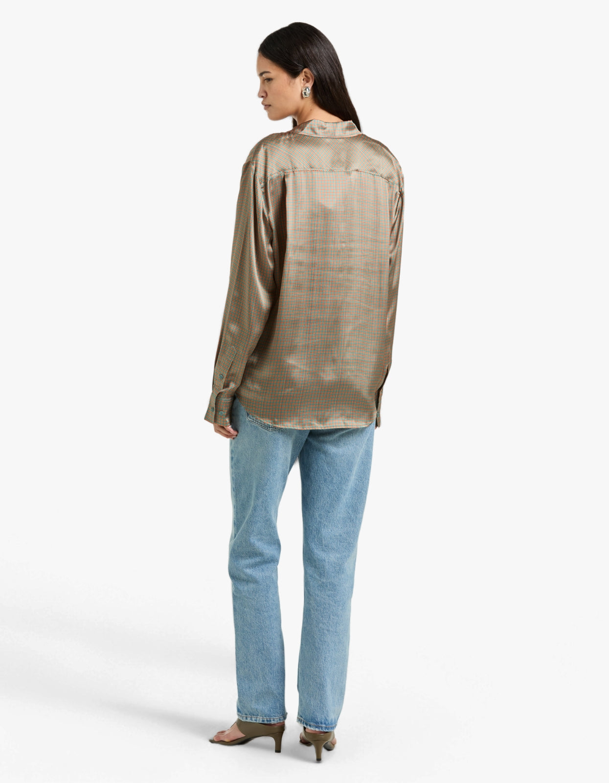 Boyfriend Shirt - Micro Plaid