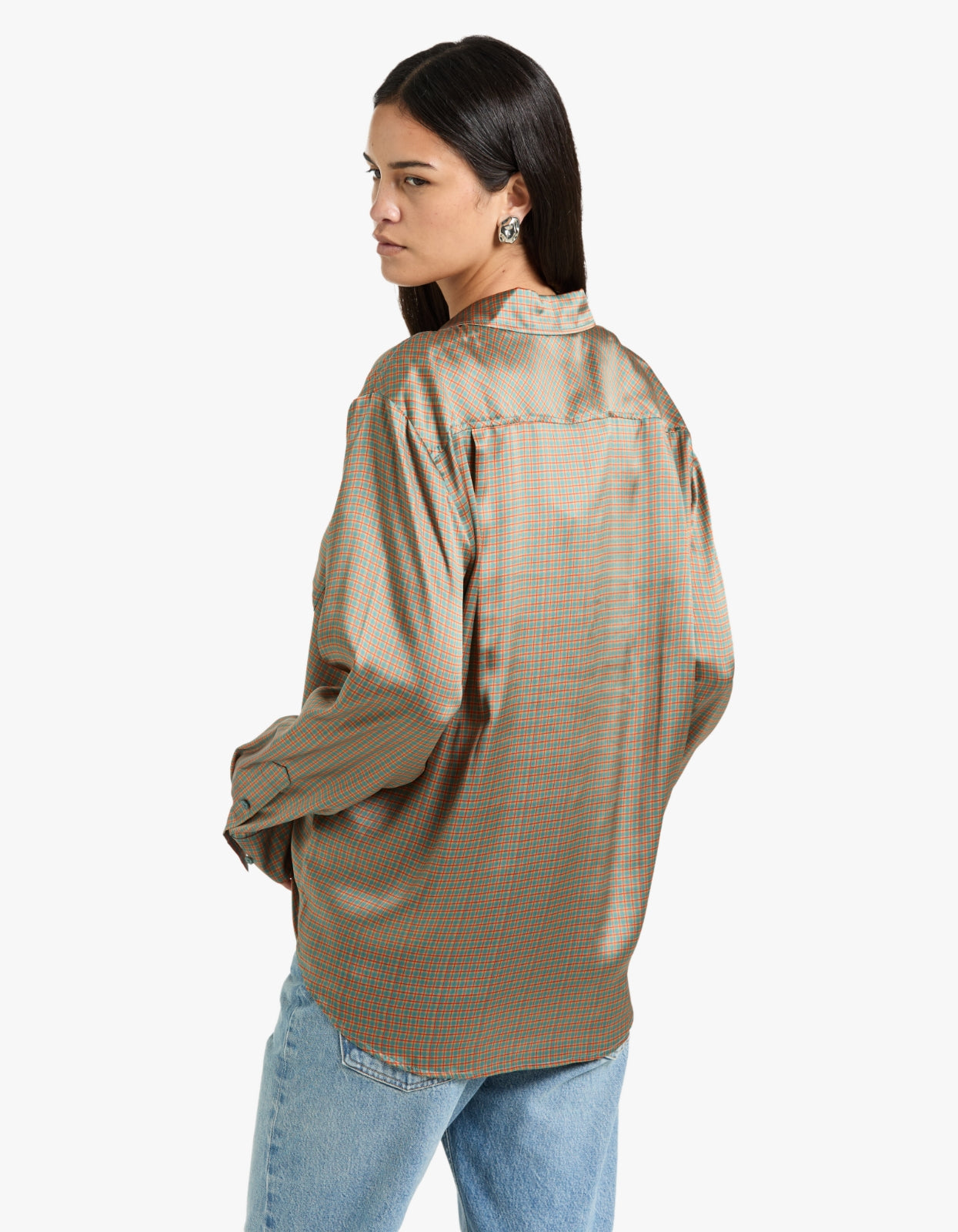 Boyfriend Shirt - Micro Plaid