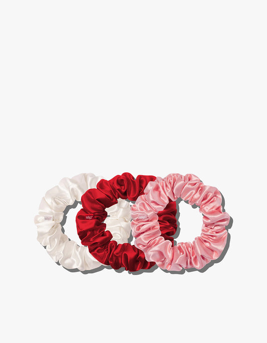 Rosy Large Scrunchie Set