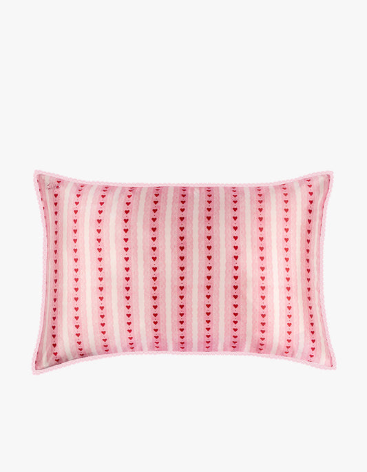 Sweetie Silk Pillowcase With Lace Trim
