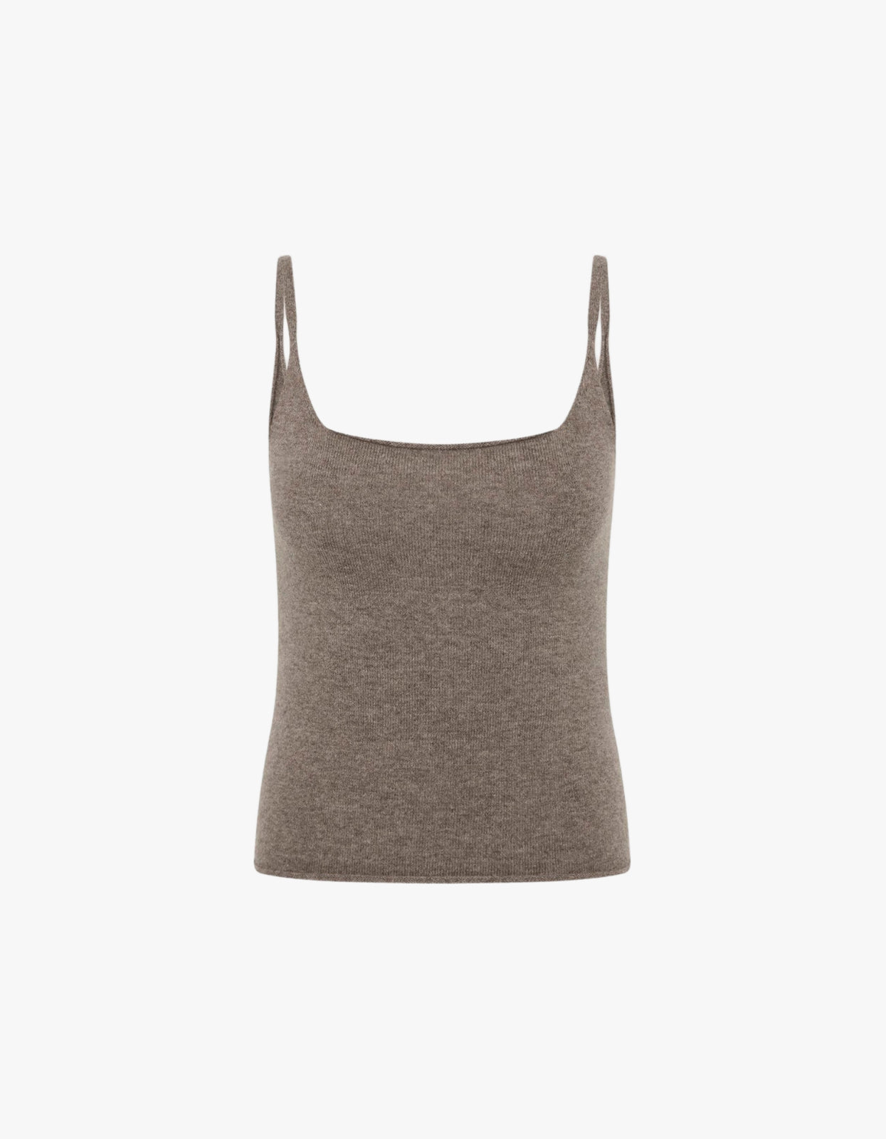 Merino Wool Slim Tank - Vapor