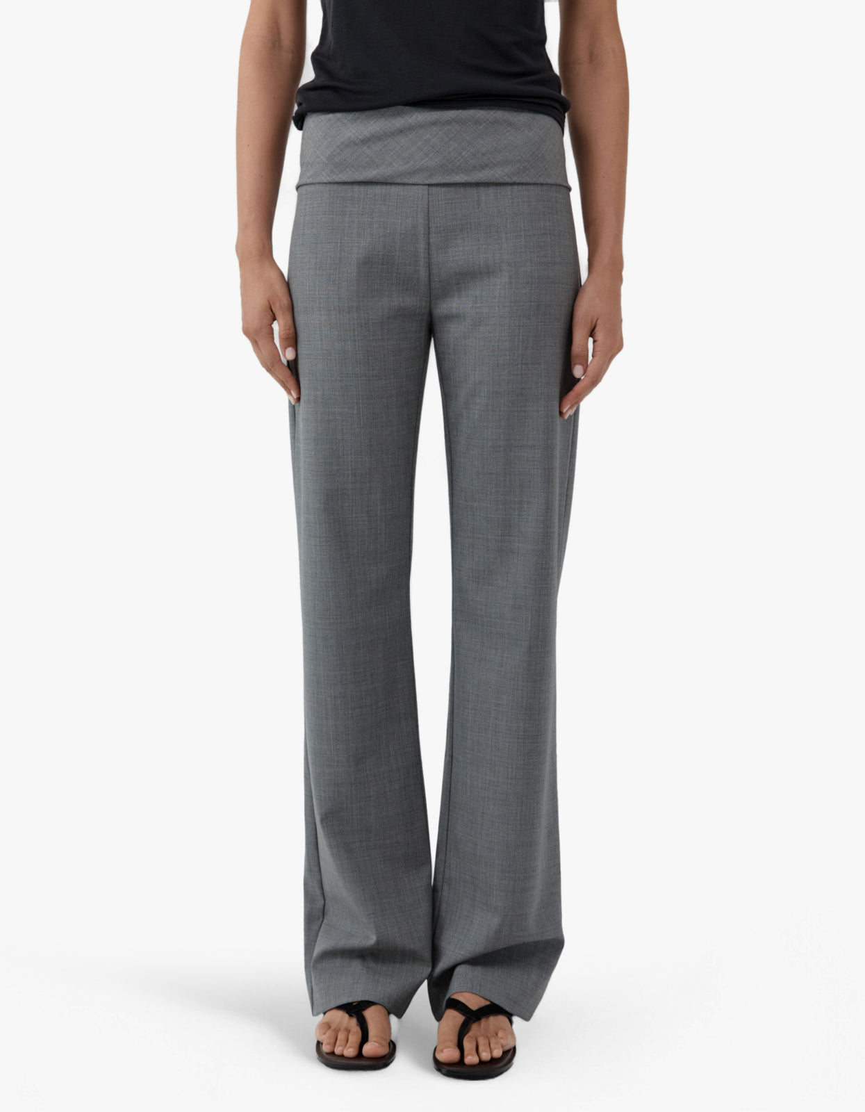 Wool Studio Pants - Pumice