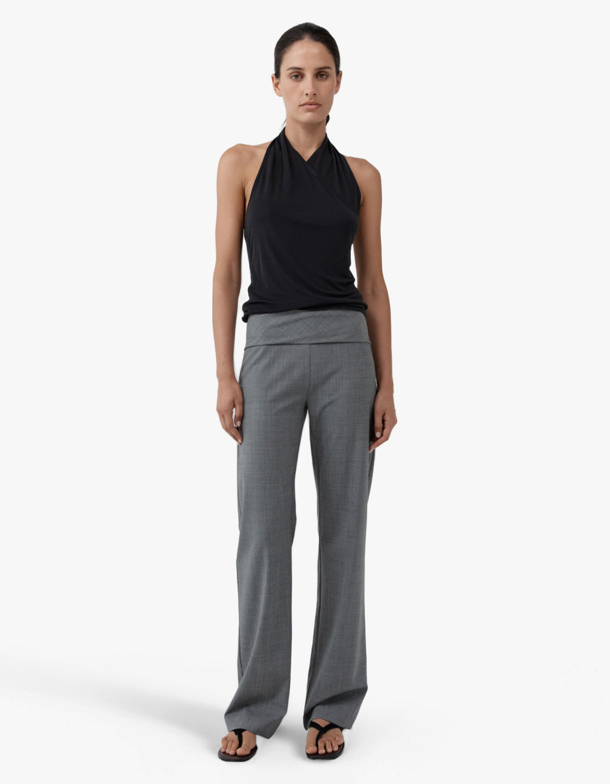 Wool Studio Pants - Pumice