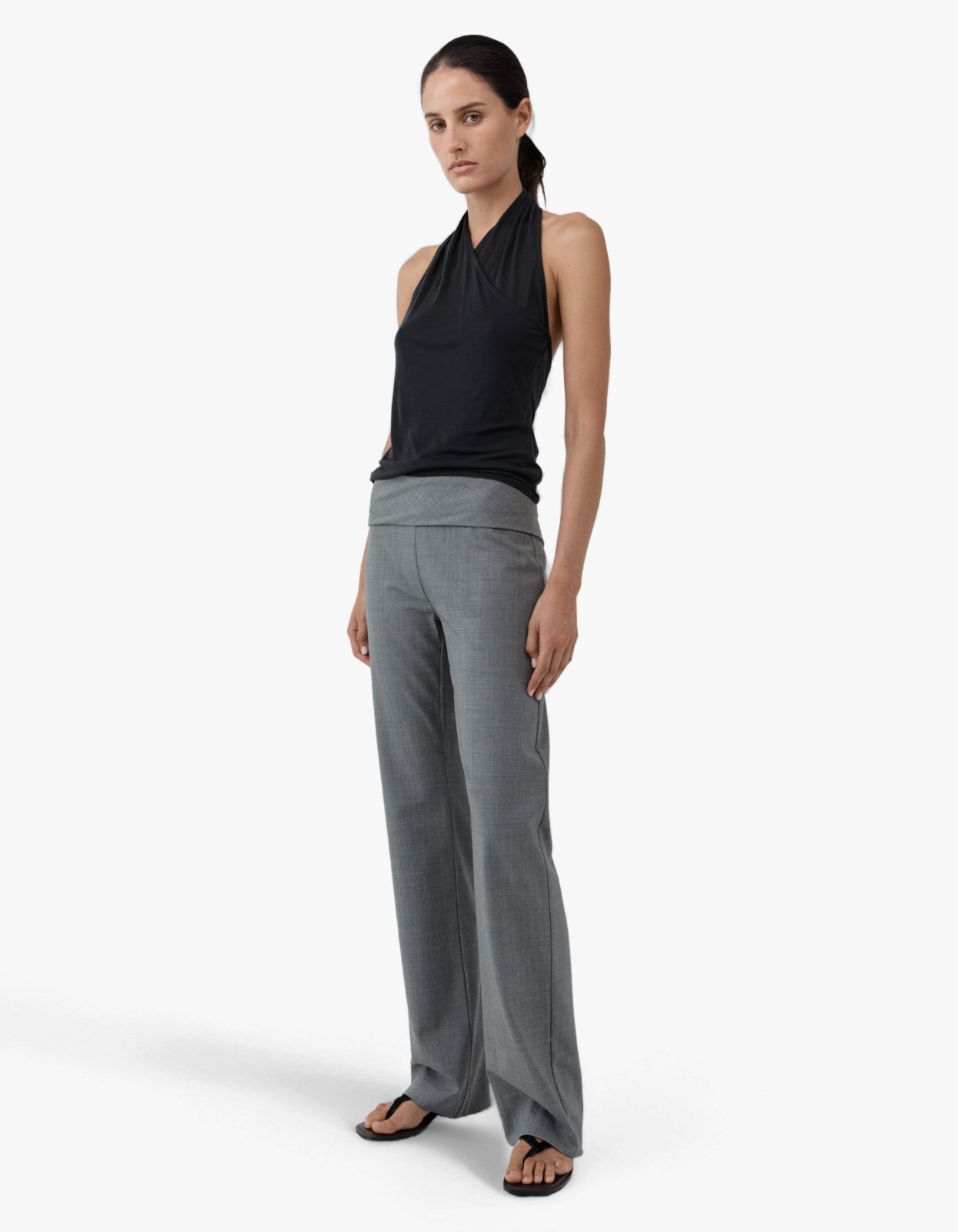 Wool Studio Pants - Pumice