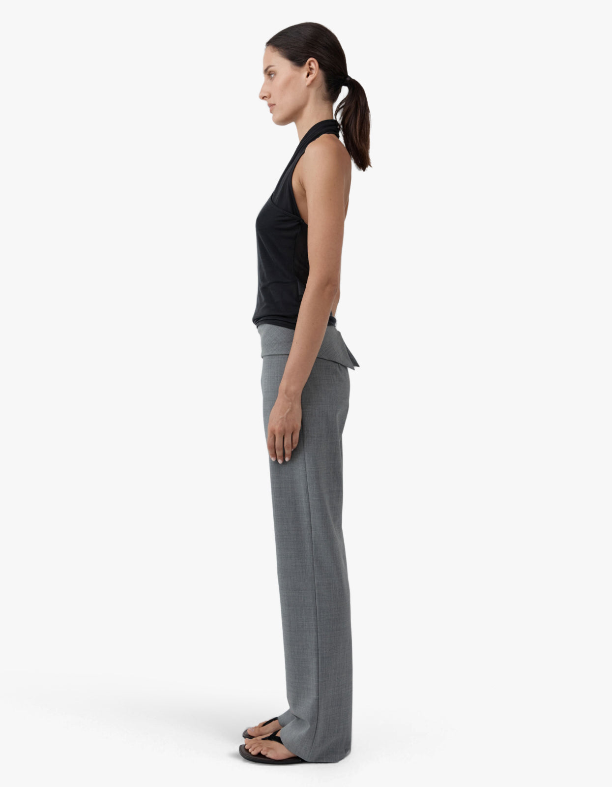 Wool Studio Pants - Pumice