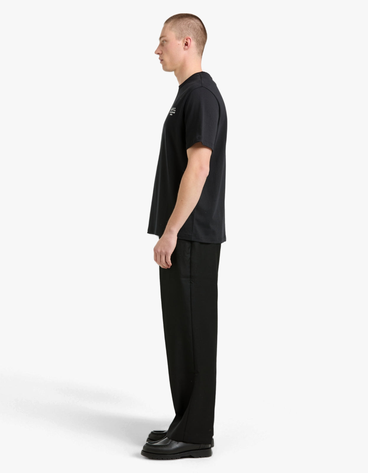 Standard Rue Madame GOTS T Shirt - TZC Black/White