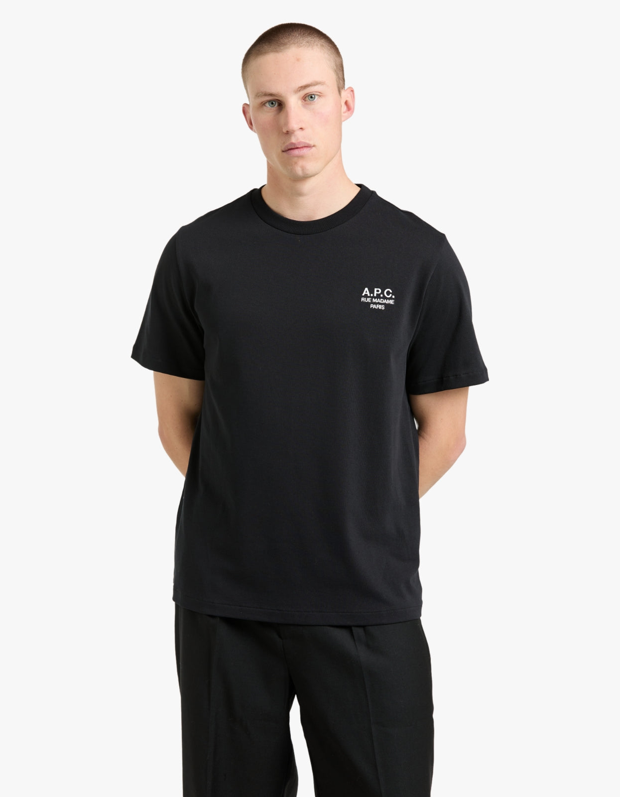 Standard Rue Madame GOTS T Shirt - TZC Black/White