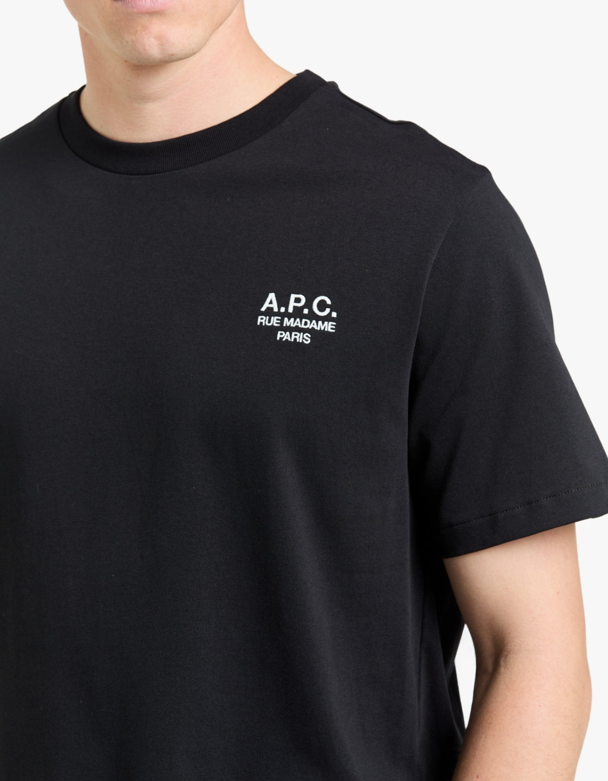Standard Rue Madame GOTS T Shirt - TZC Black/White