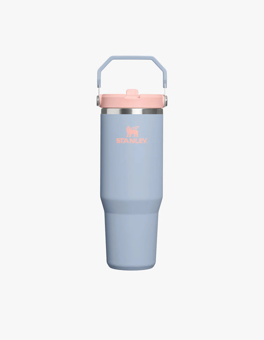 The IceFlow Flip Straw 2.0 Tumbler 890ml/30oz - Blue Dream