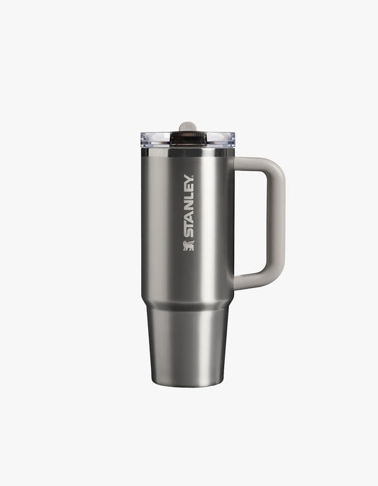 The Quencher ProTour Flip Straw 890ml/30oz - Stainless Steel Ash