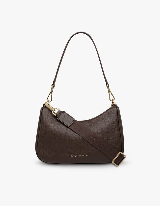 Look Both Ways Bag - Cocoa/Brushed Gold