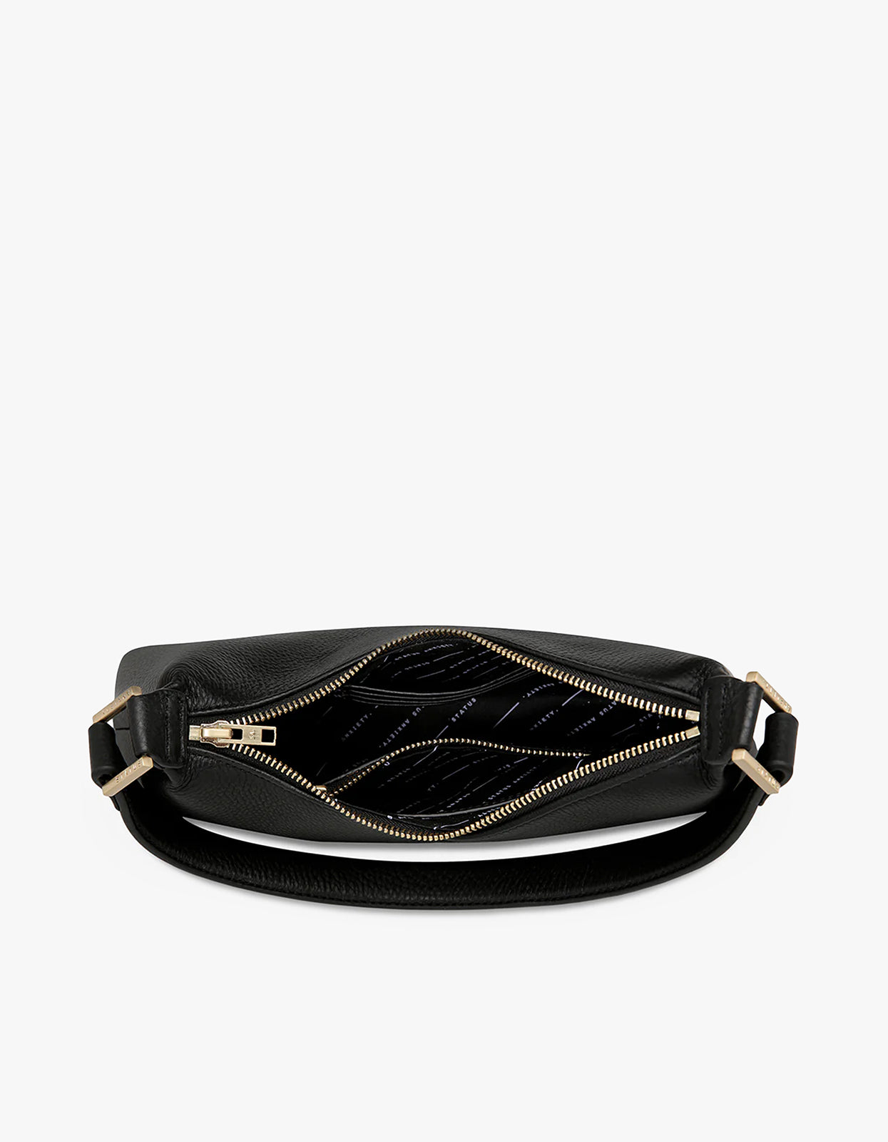 Reverie Bag - Black/Brushed Gold