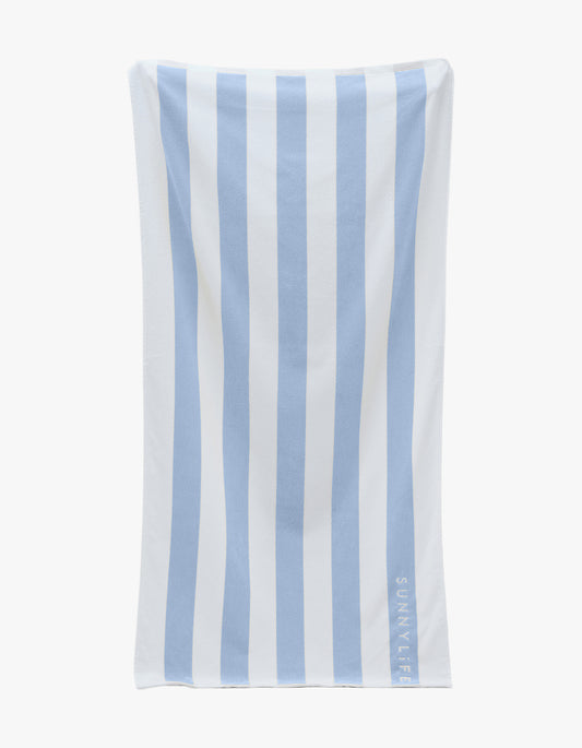 Beach Towel - La Mer Med Blue Stripe