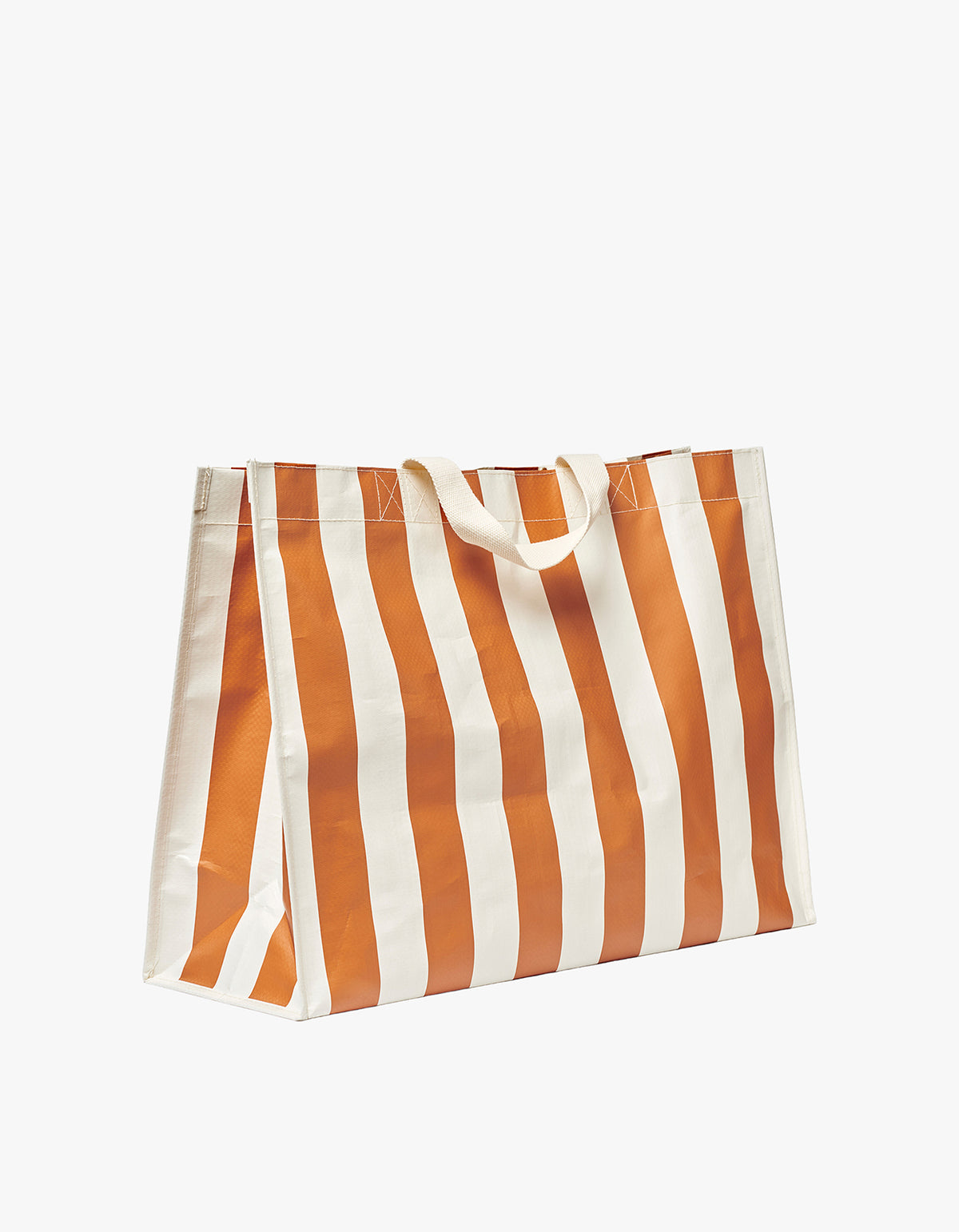 Carryall Beach Bag - Tierra Clay Bold Stripe