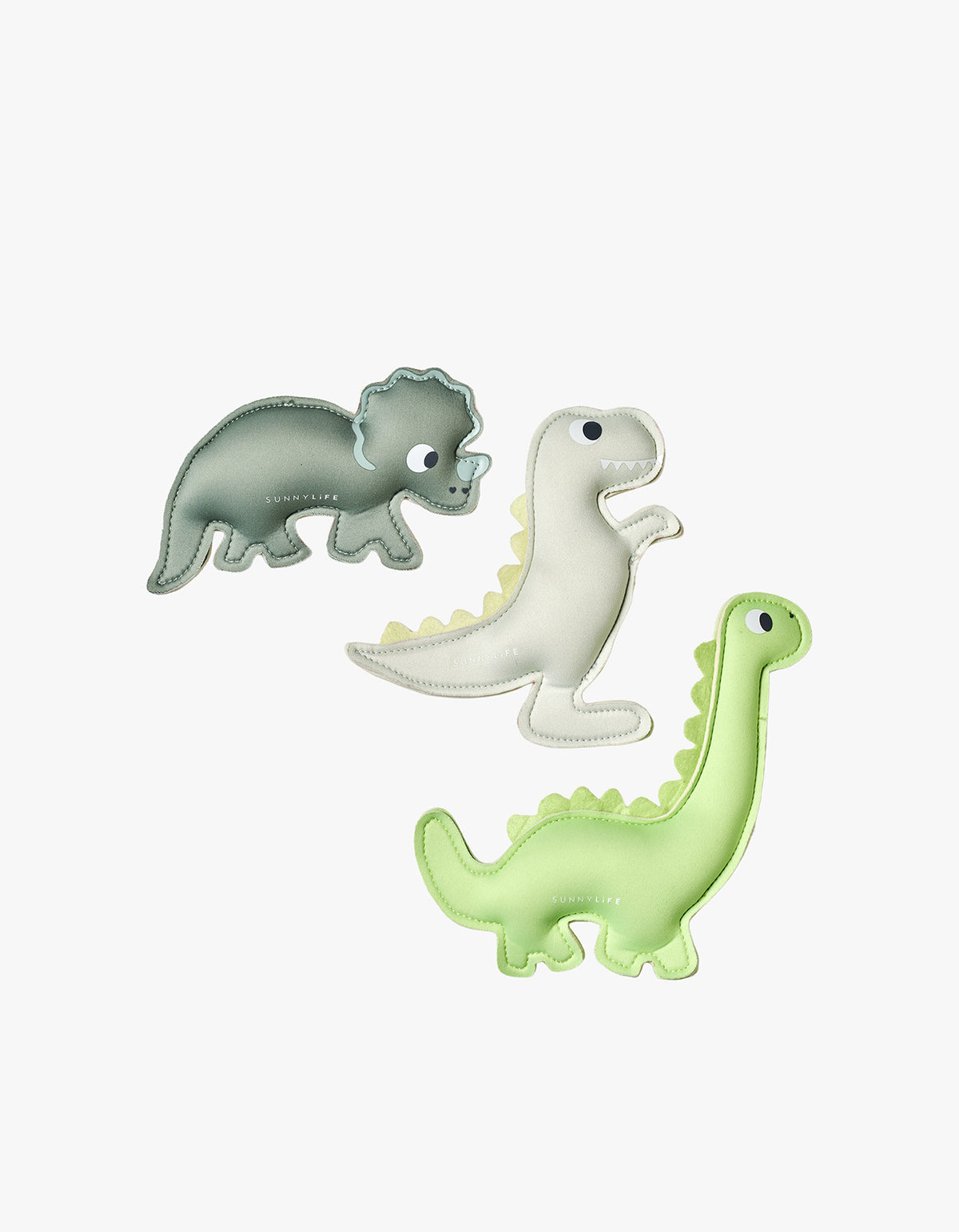 Dive Buddies Set Of 3 - Dino Multi