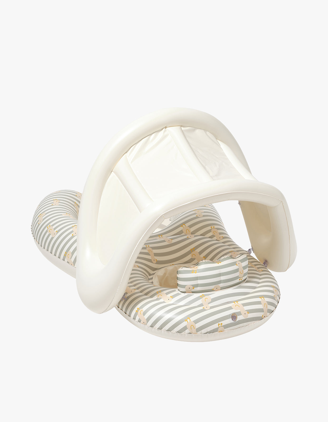 Float Together Baby Seat - Duck Sage Stripe