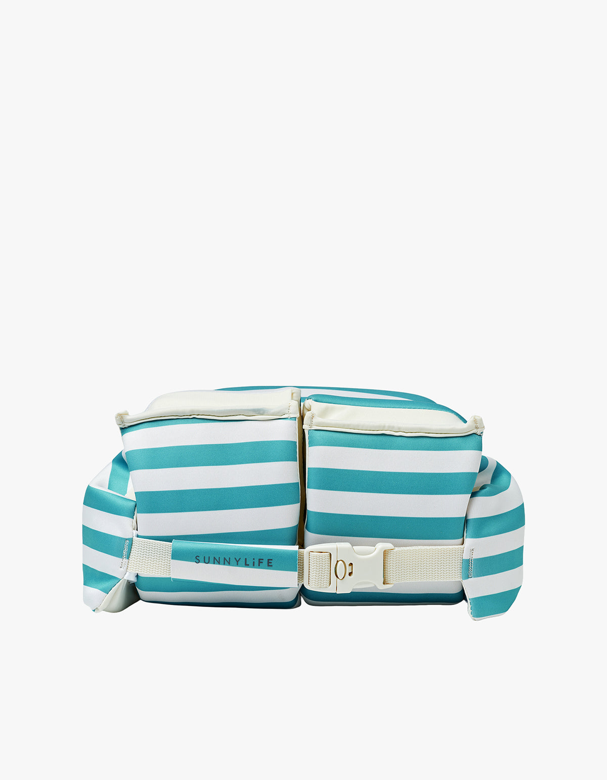 Floatie Jacket - Poppy The Peach Green Stripe