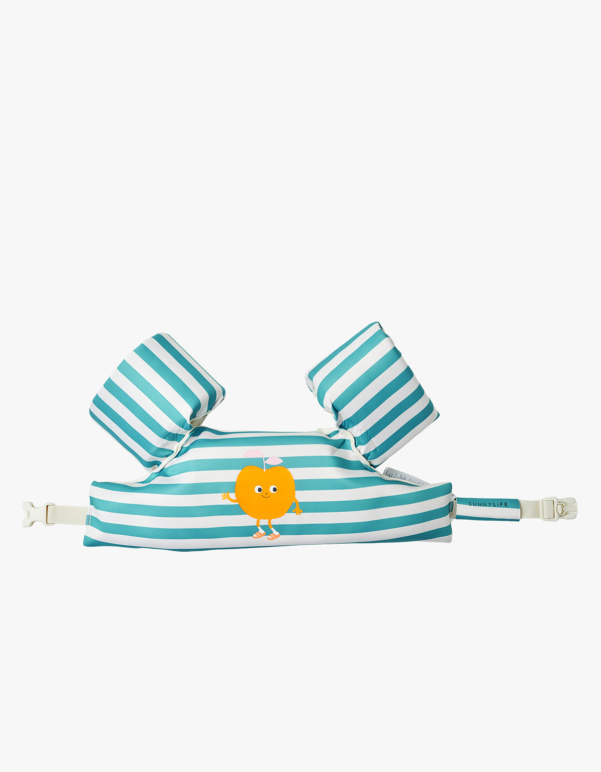 Floatie Jacket - Poppy The Peach Green Stripe
