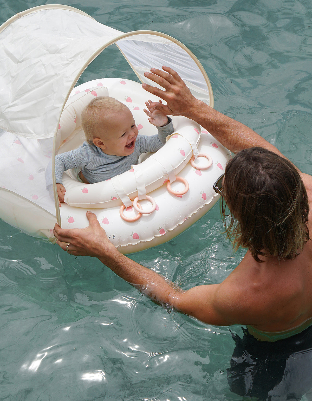 Interactive Baby Float - Strawberry Sunshine Pink