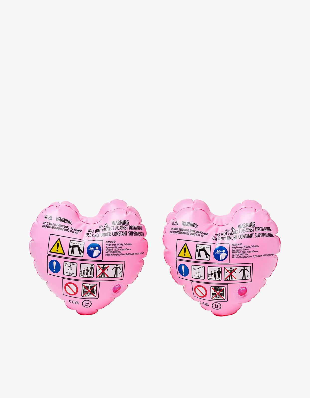 Kids Inflatable Arm Bands - Poppy The Peach
