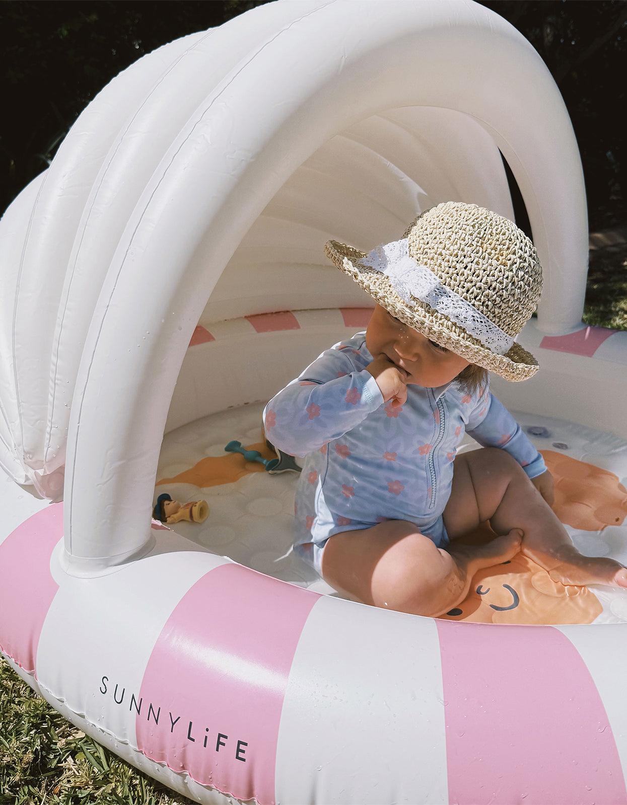 Kids Inflatable Pool - Cotton Candy Cherry