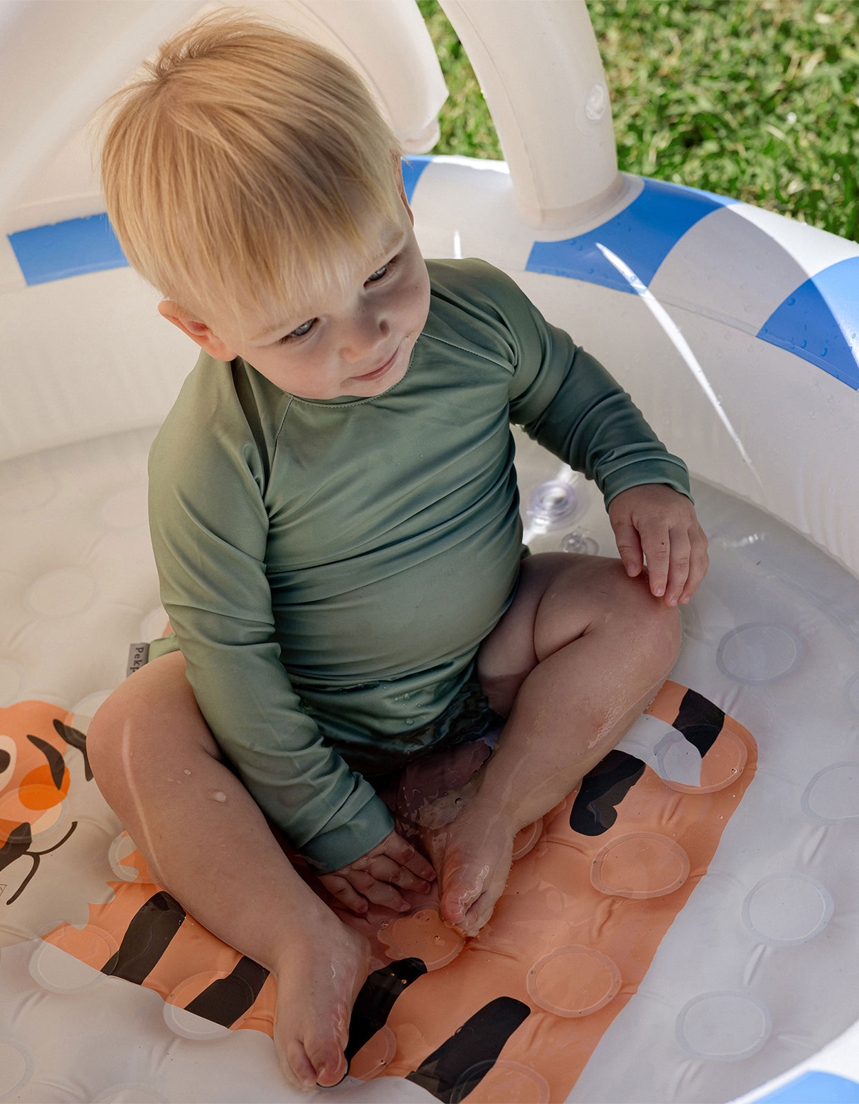 Kids Inflatable Pool - Tino The Tiger Multi