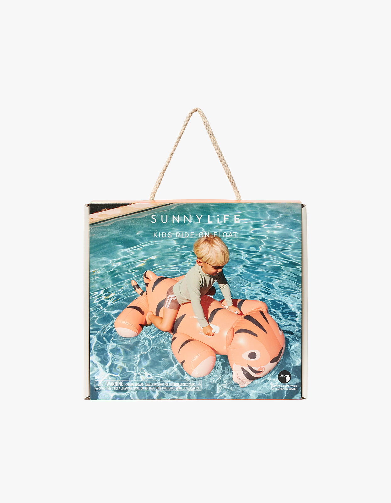 Kids Ride On Float - Tino The Tiger Clay