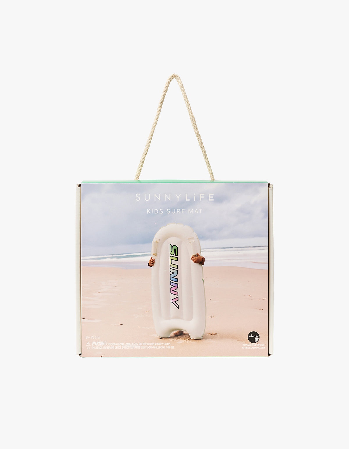 Kids Surf Mat - Zest Cream And Yellow
