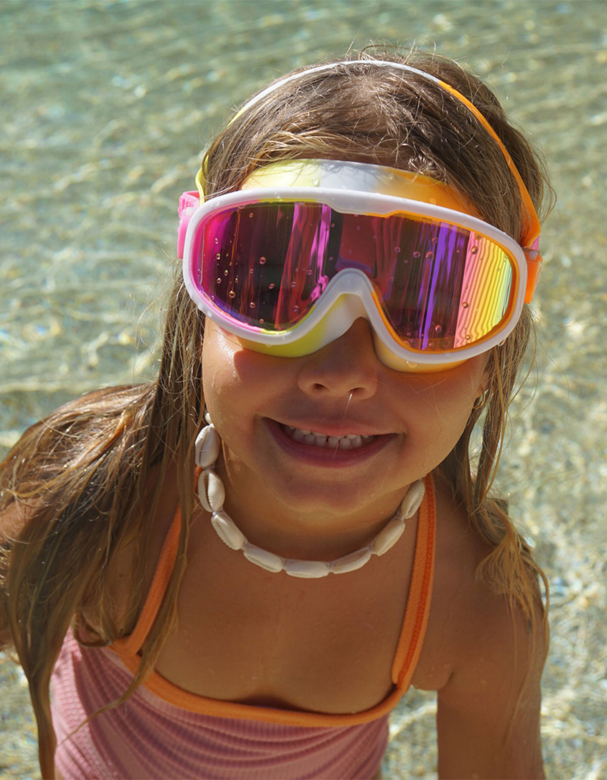 Kids Swim Mask - Poppy The Peach