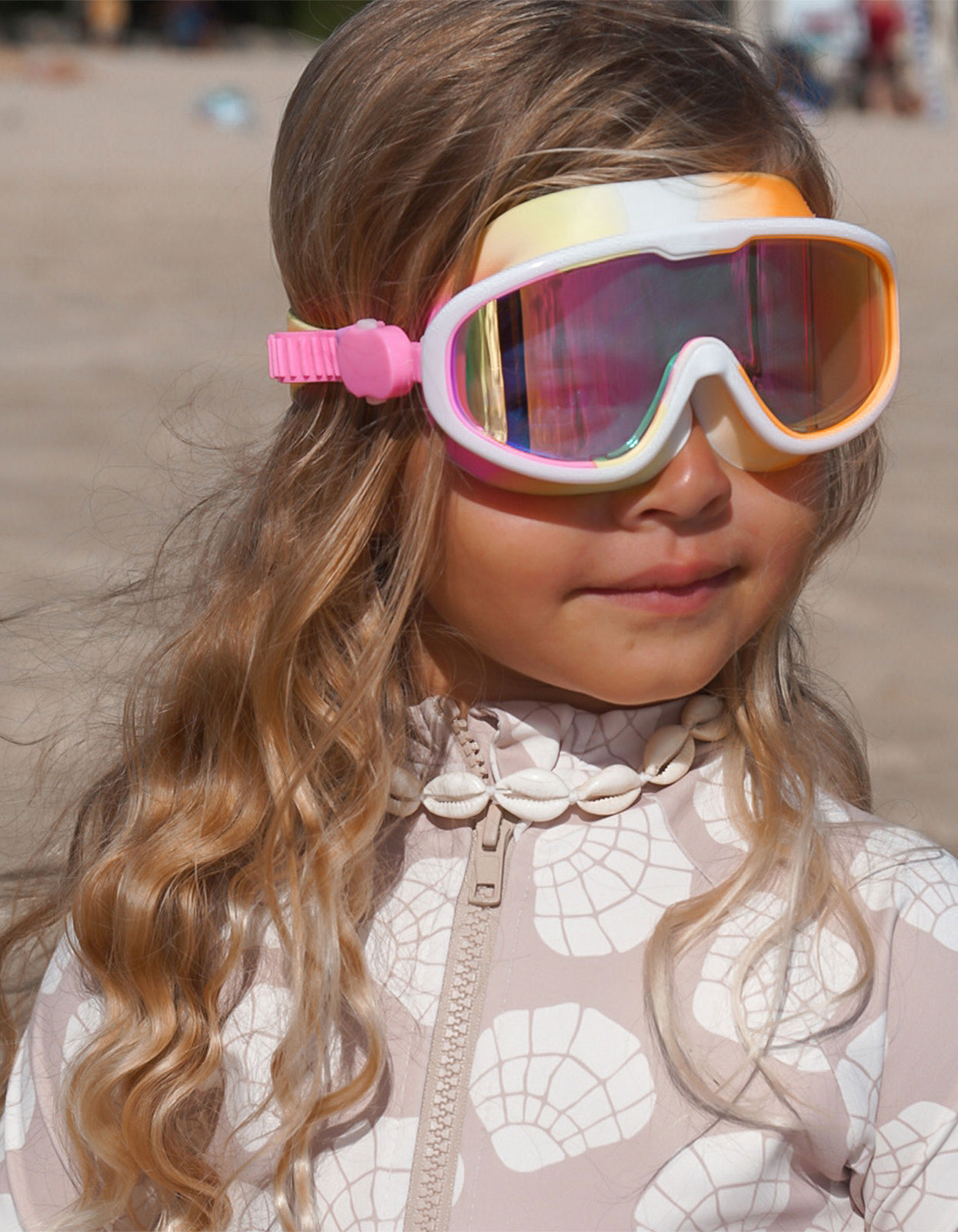 Kids Swim Mask - Poppy The Peach