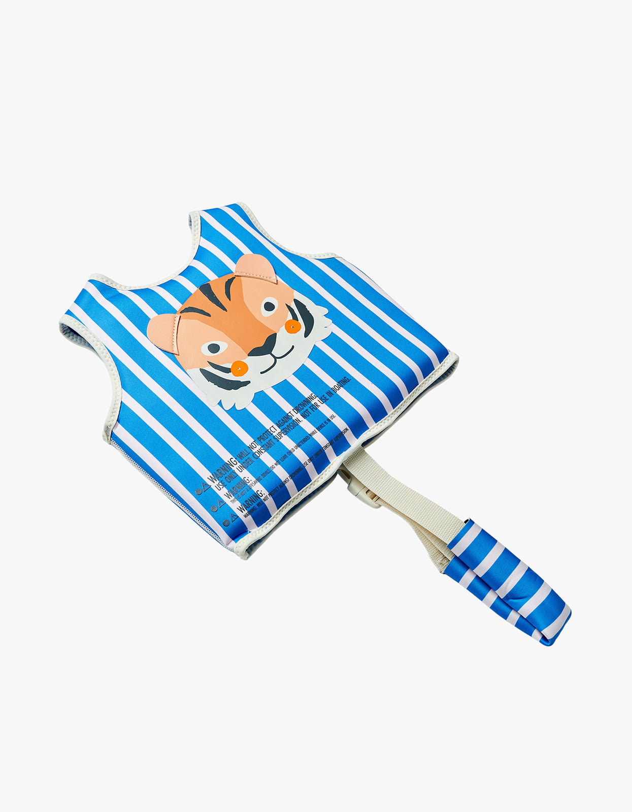 Kids Swim Vest - Tino The Tiger Blue