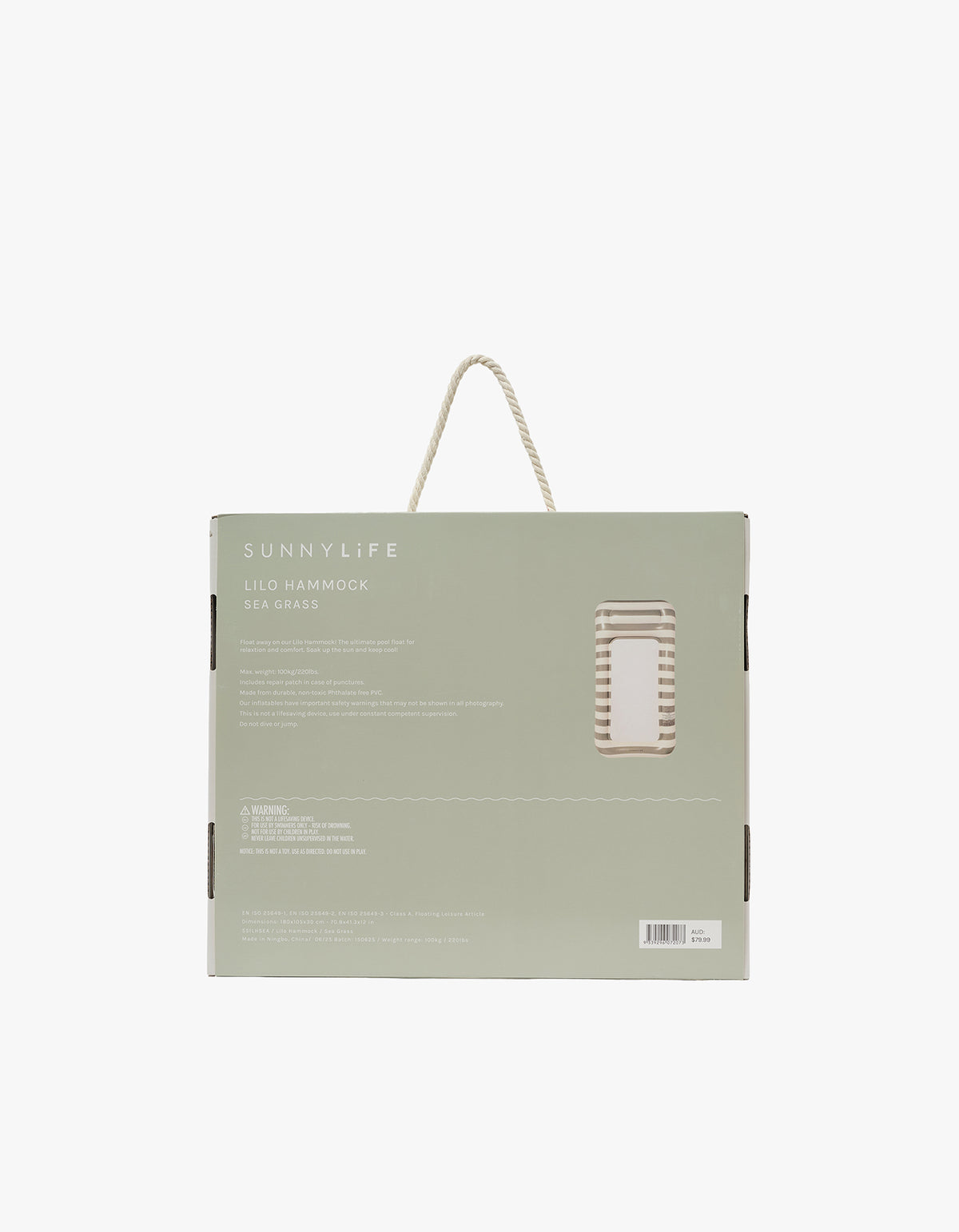 Lilo Hammock - Sea Grass Stripe
