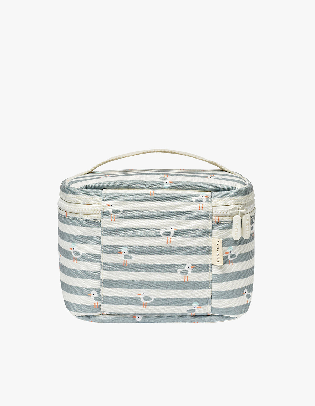 Lunch Bag - Sammy The Seagull Green Stripe