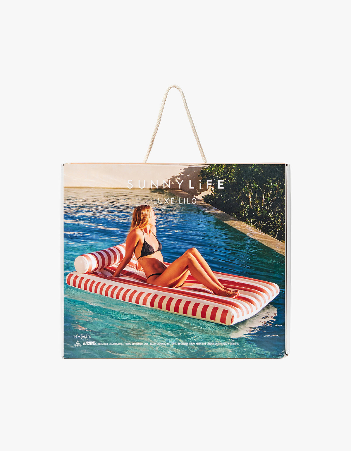 Luxe Lilo - Tierra Clay Stripe