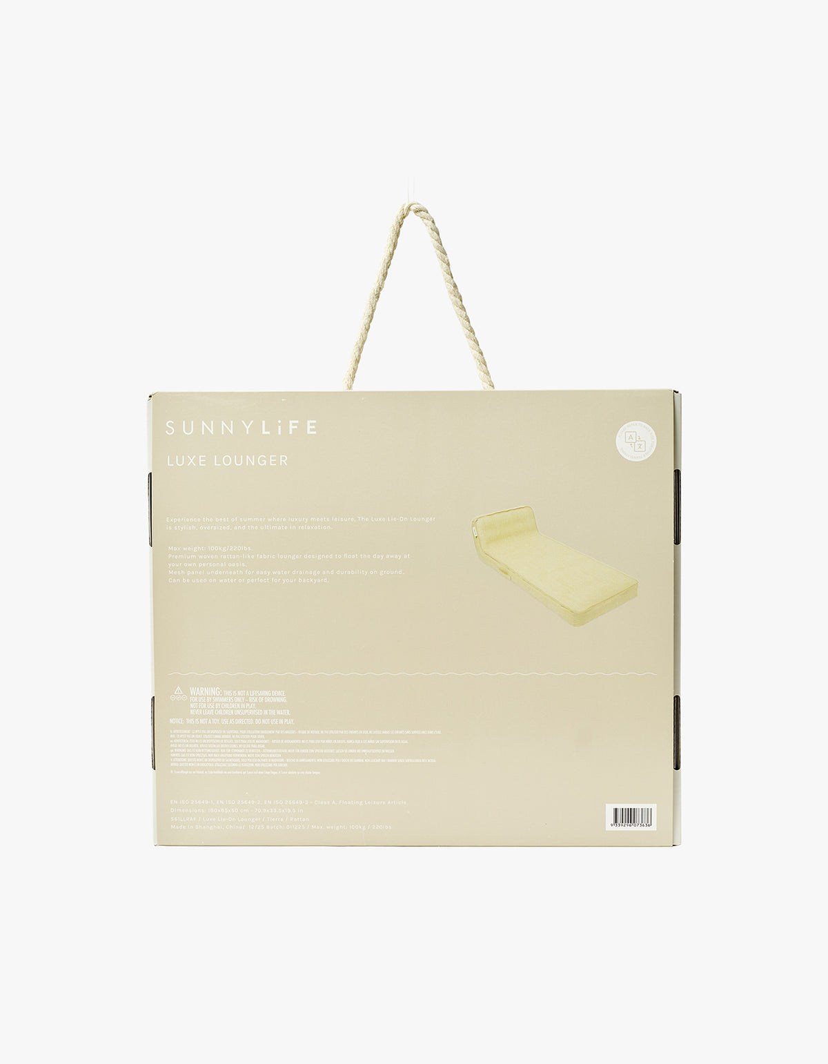 Luxe Lounger - Tierra Rattan