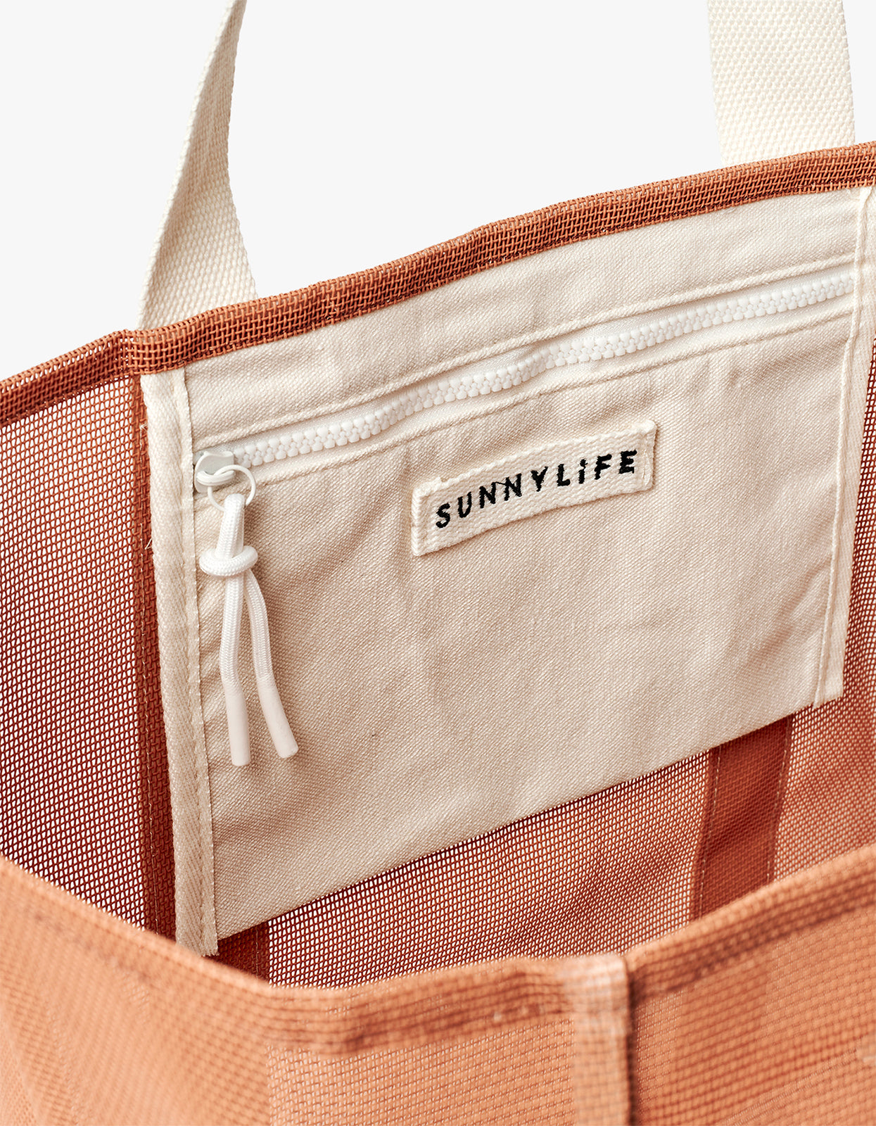 Mesh Beach Bag - Tierra Clay