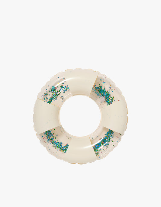 Mini Tube Pool Ring - Cotton Candy Stripe