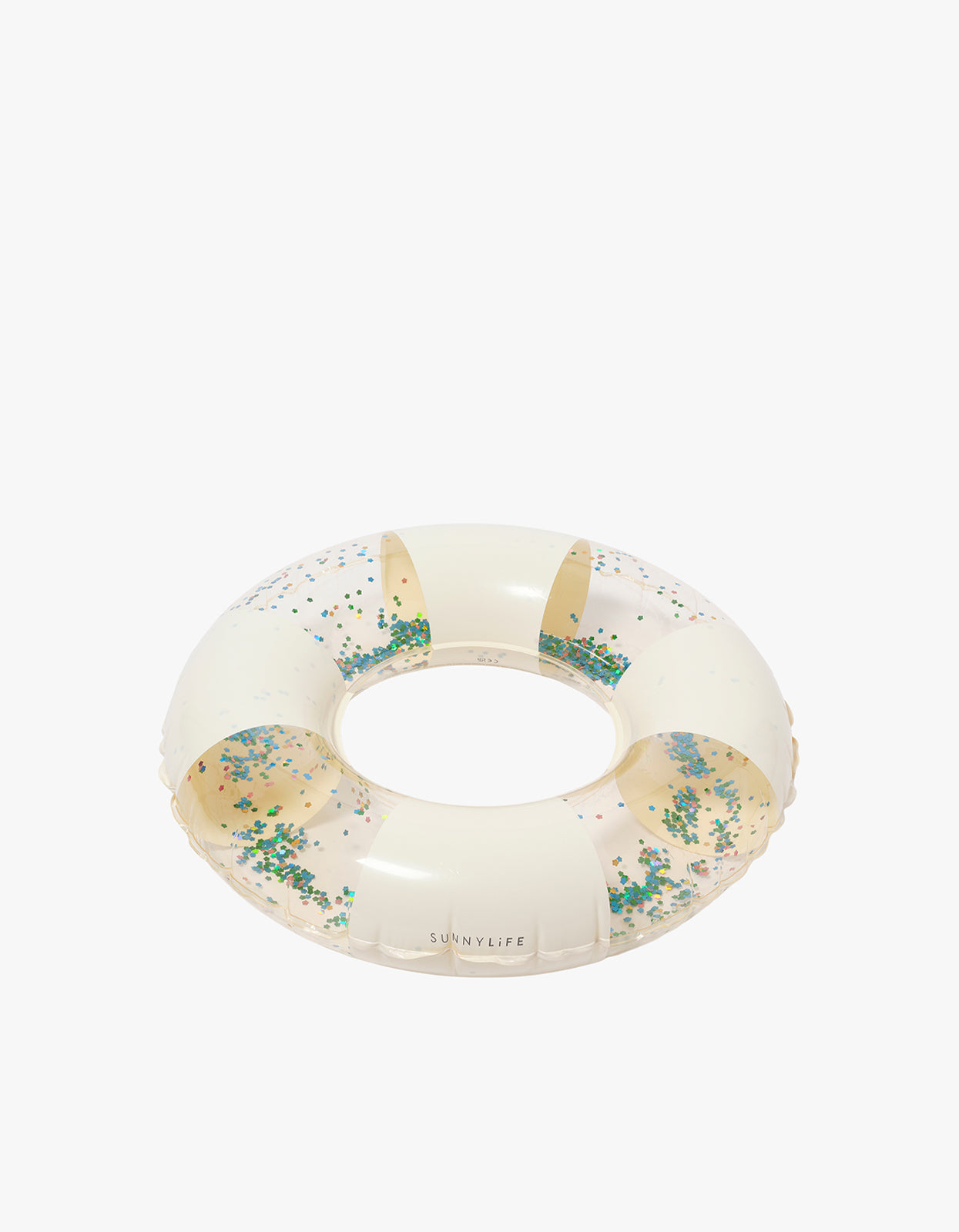 Mini Tube Pool Ring - Cotton Candy Stripe