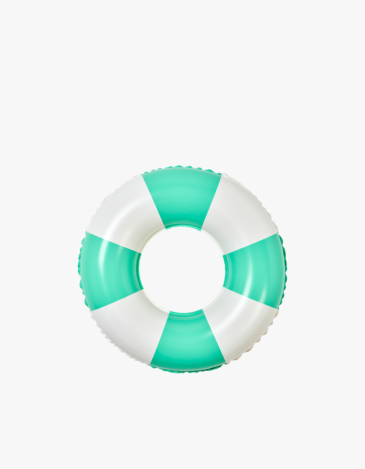 Mini Tube Pool Ring - Zest Green Stripe