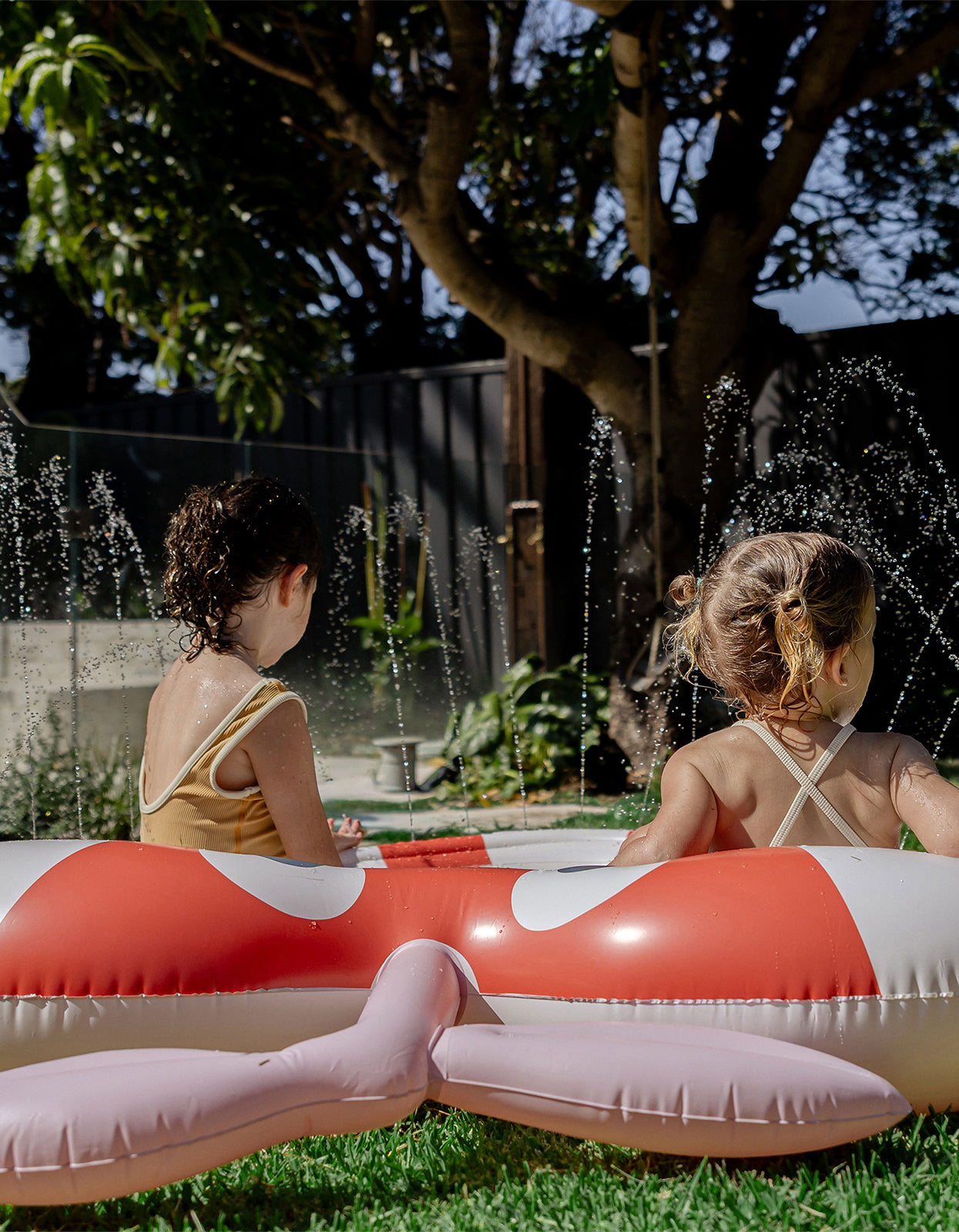 Sprinkler Mat - Poppy The Peach Multi