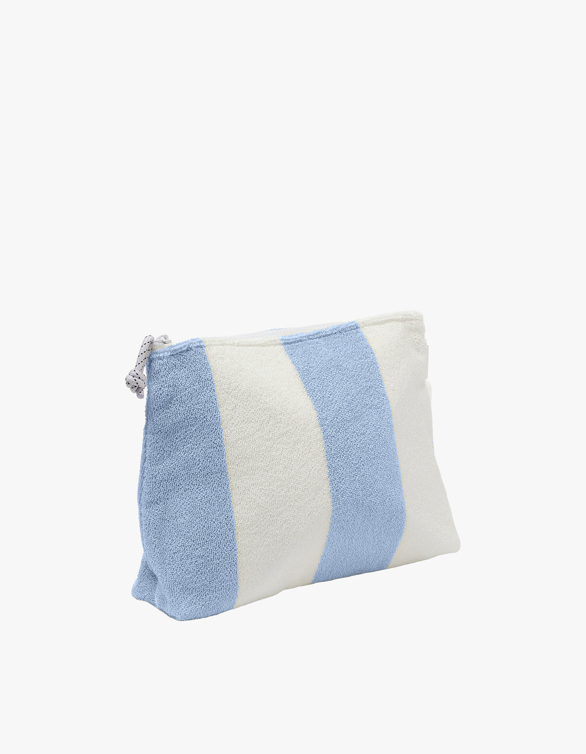 Terry Beach Pouch - La Mer Med Blue Stripe