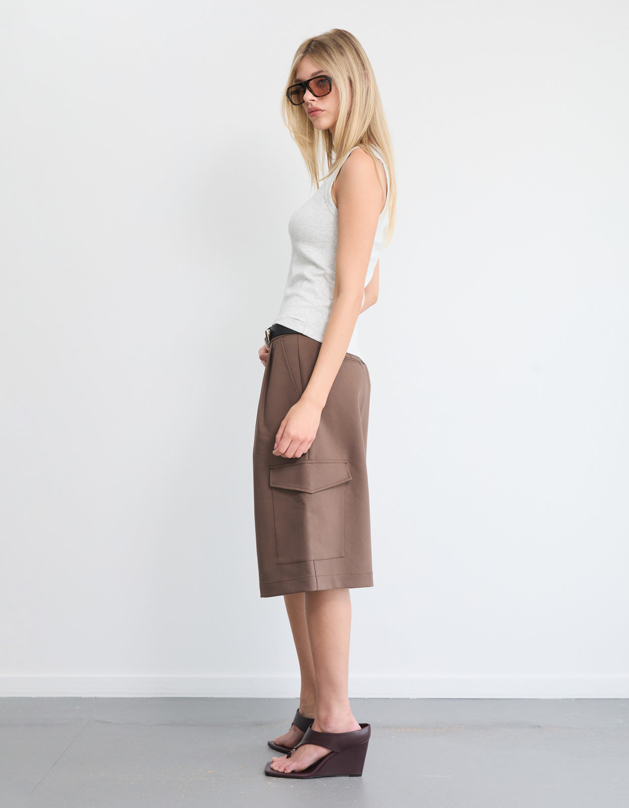 Mason Tank - Grey Marle