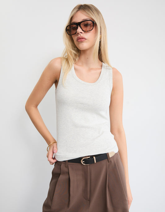 Mason Tank - Grey Marle