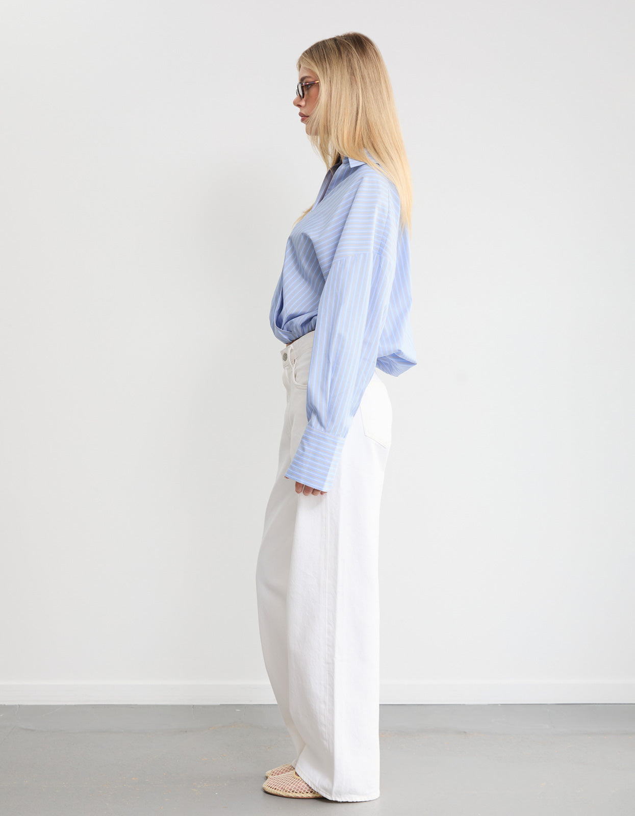 Positano Shirt - Blue Stripe