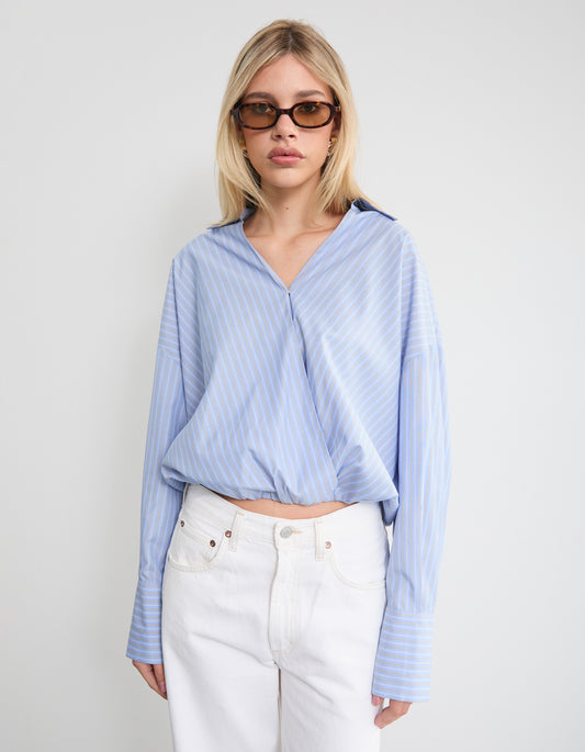 Positano Shirt - Blue Stripe