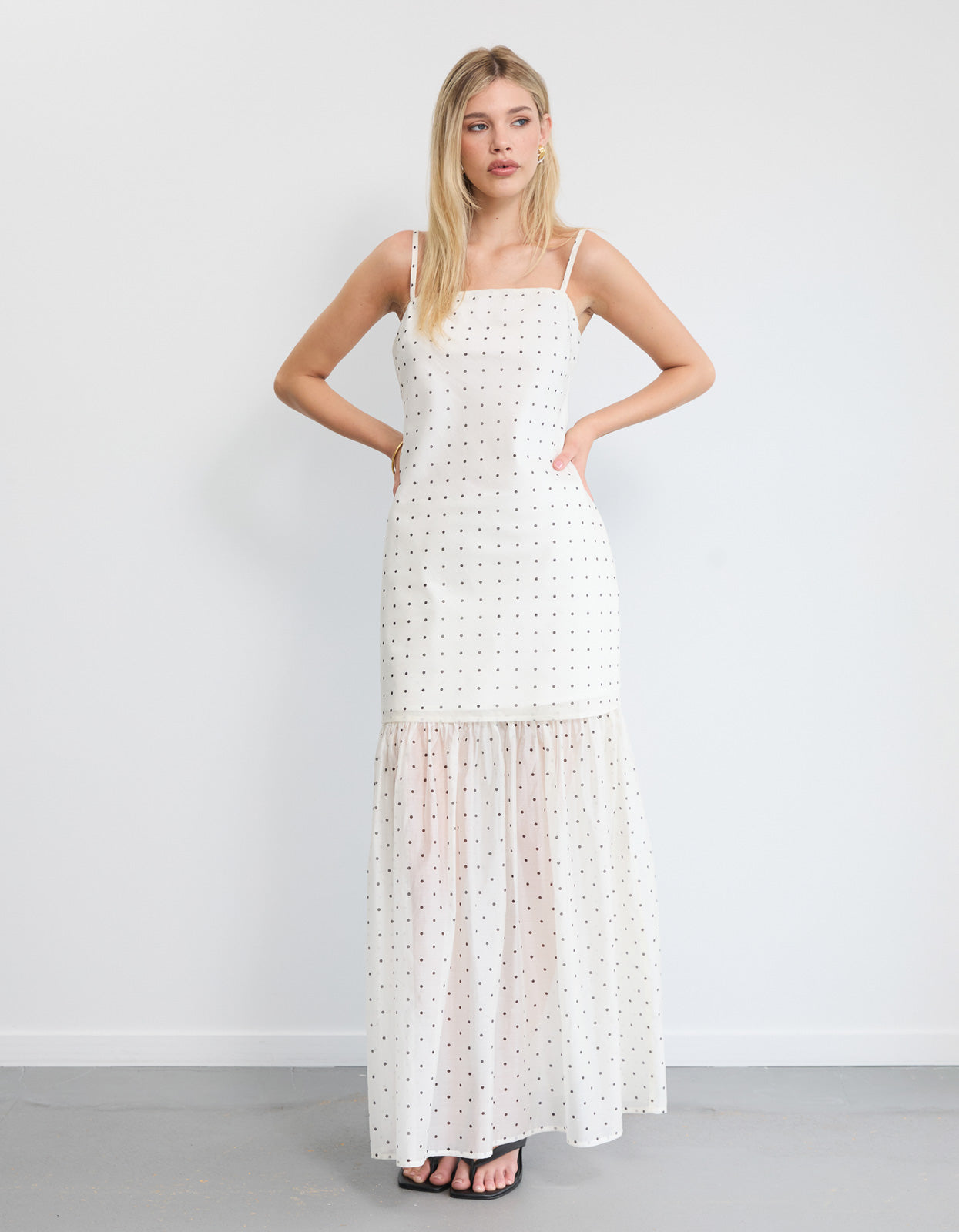 Roma Dress - Spot Print