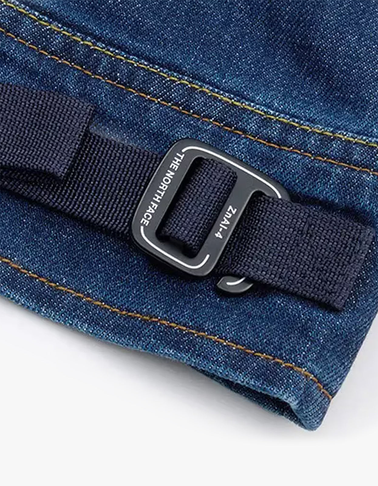 Mens Denim Jacket Cordura AP - Dark Indigo Denim Wash/Black
