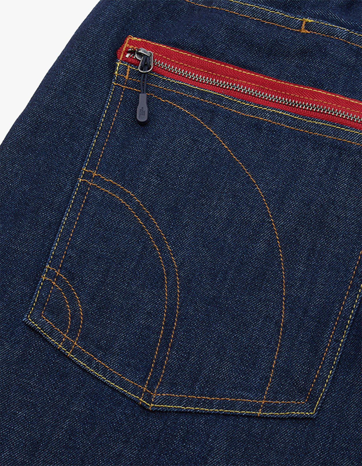 Mens Denim Pants Cordura AP - Dark Indigo Denim Wash