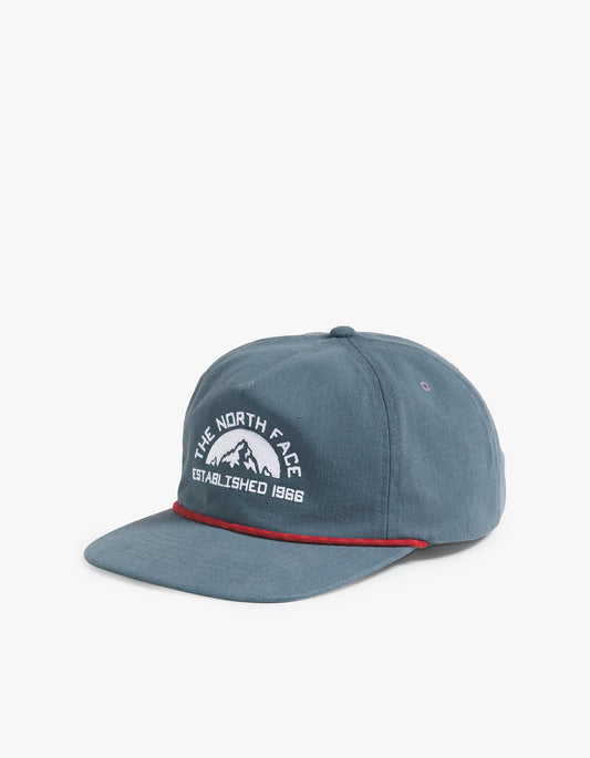 Norm 5 Panel Hat - Granite Grey/Est 1966 Graphic